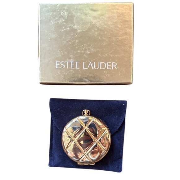 Estée Lauder Other - Estee Lauder Vintage Quilted Compact Lucidity Translucent Pressed Powder NIB